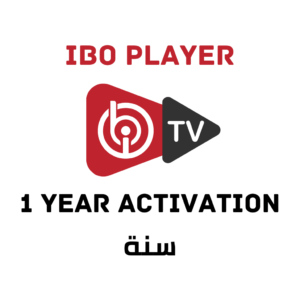 iboPlayer Activation 1 Year - سنة