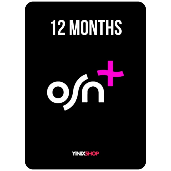 OSN PLUS 1 YEAR - اشتراك OSN+ سنة